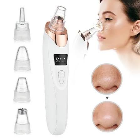 5 in 1 Electric Blackhead Acne Oil Remover Vacuum Suction Face Pore Cleaner Machine